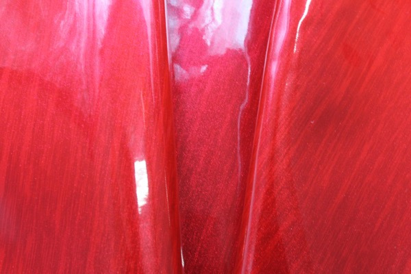 Thick Glossy Glitter PVC - Red fabric, image 2 of 5