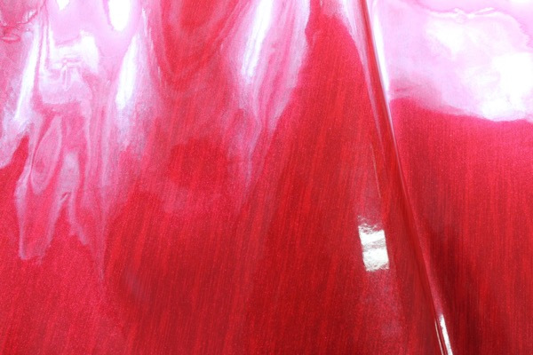 Thick Glossy Glitter PVC - Red fabric, image 3 of 5