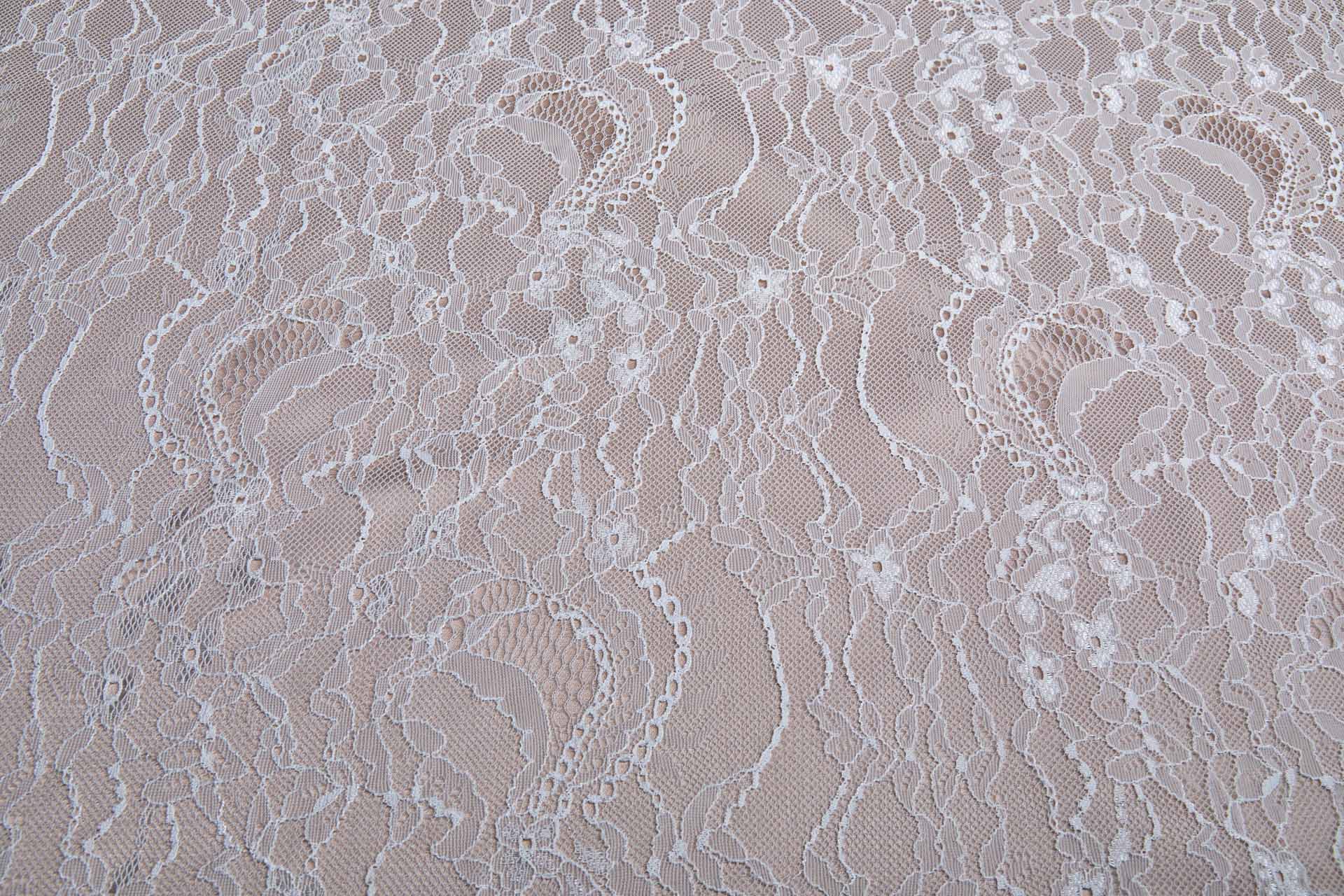 Base Lace in Ivory fabric, image 9 of 9