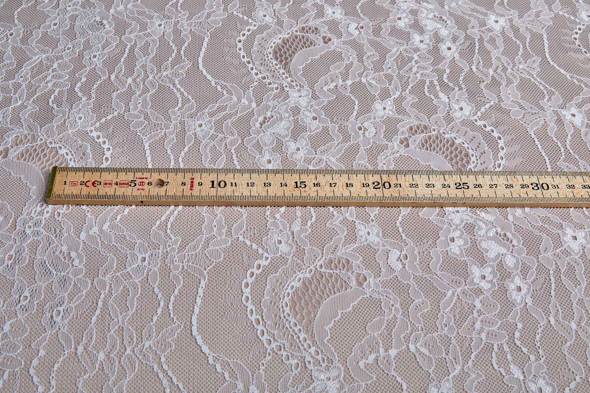 Base Lace in Ivory fabric, image 8 of 9