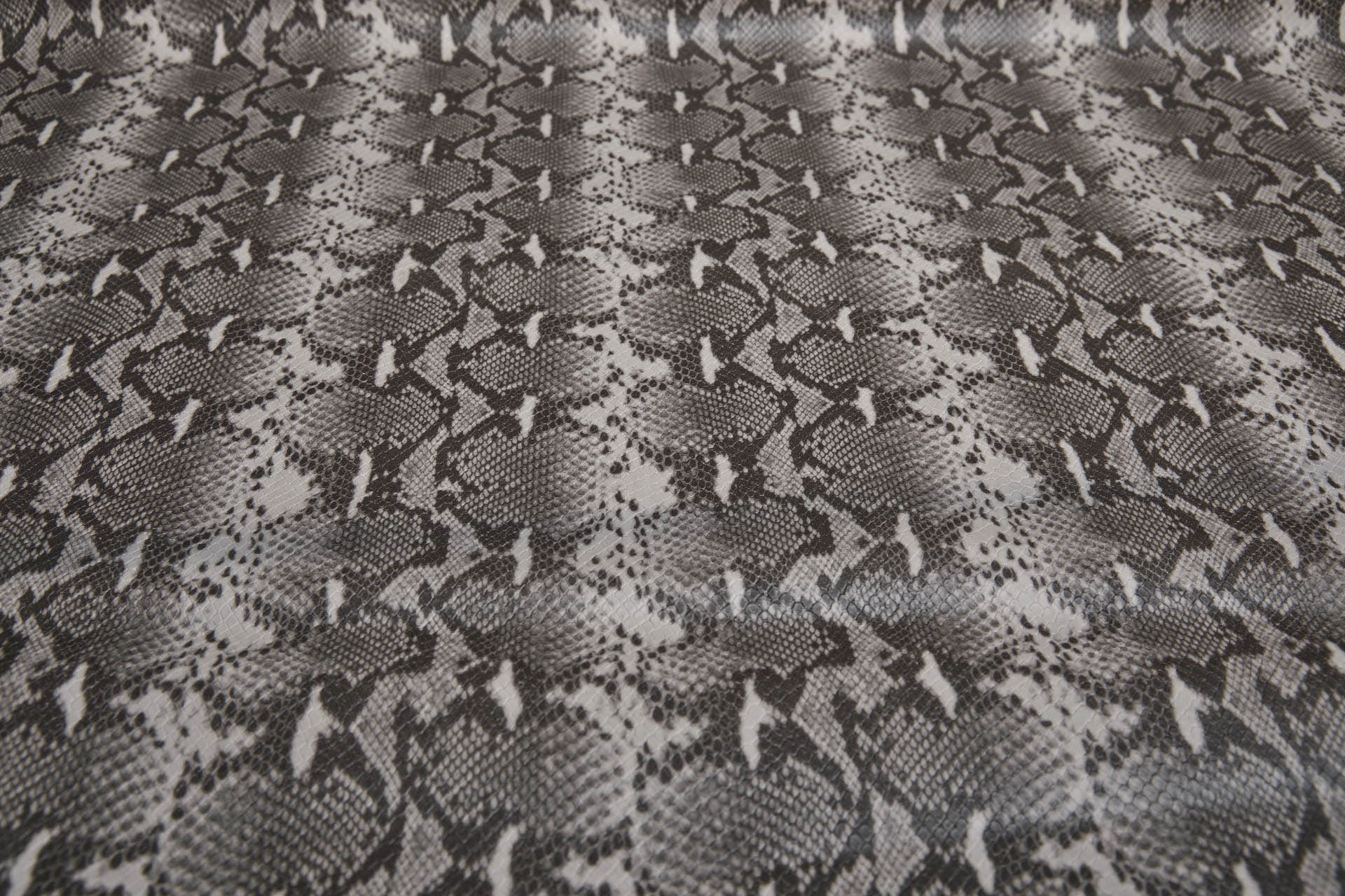 Embossed Snakeskin Leatherette - Brown / Camel fabric, image 5 of 6