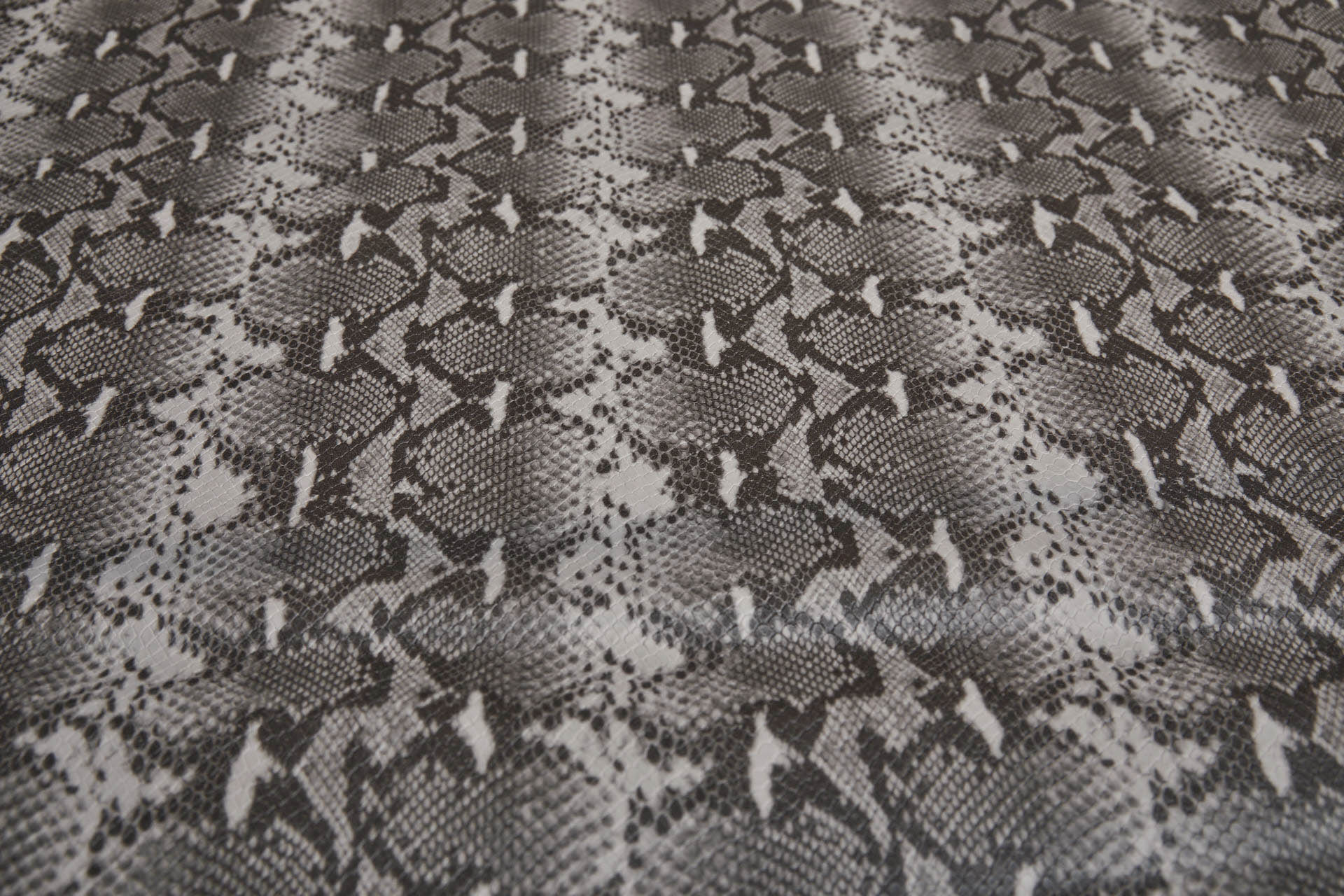 Embossed Snakeskin Leatherette - Brown / Camel fabric, image 6 of 6