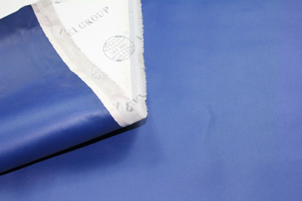 Crisp Matte Leatherette - Royal Blue fabric, image 2 of 6