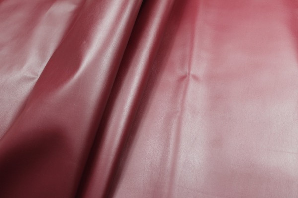 Crisp Matte Leatherette - Burgundy fabric, image 2 of 6