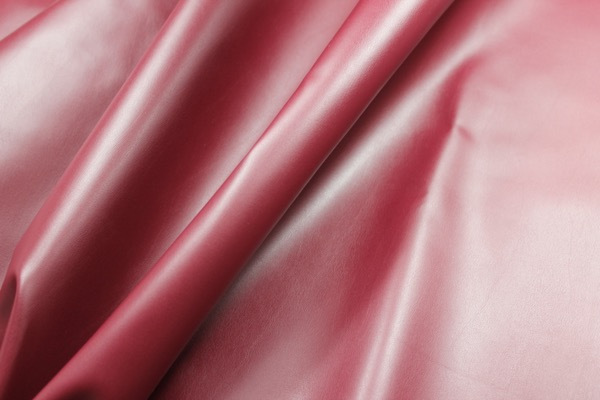 Crisp Matte Leatherette - Burgundy fabric, image 5 of 6