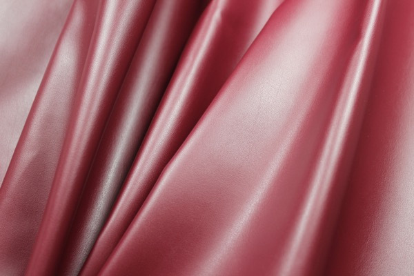 Crisp Matte Leatherette - Burgundy fabric, image 4 of 6