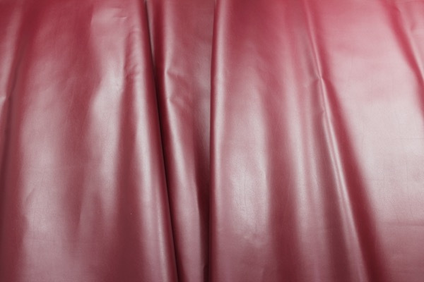 Crisp Matte Leatherette - Burgundy fabric, image 6 of 6