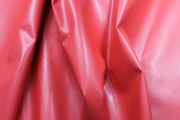 Crisp Matte Leatherette - Red fabric, image 5 of 6