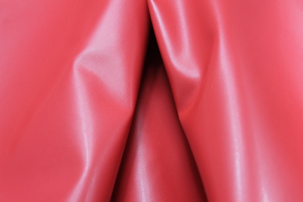 Crisp Matte Leatherette - Red fabric, image 6 of 6