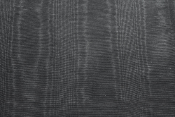 Cotton Viscose Grosgrain - Black Moiré fabric, image 7 of 7