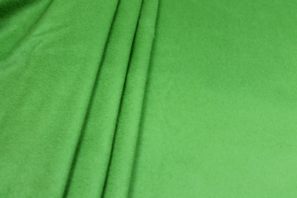 Cashmere & Wool Blend - Deep Lime fabric, image 4 of 5