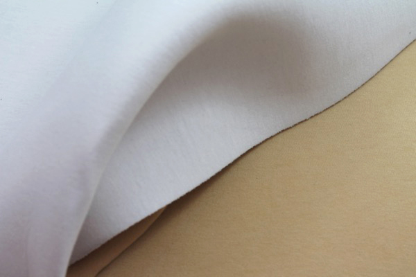 Bonded Jersey - Nude/White fabric, image 7 of 7