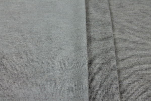 Two Tone Viscose Jersey - Beige - 1.5m Piece fabric, image 6 of 7