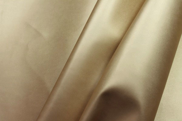 Crisp Matte Gold Leatherette fabric, image 3 of 7