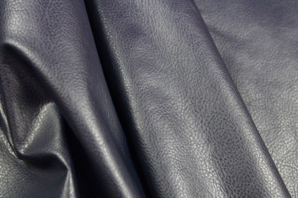 Leatherette - Navy Stretch fabric, image 2 of 6