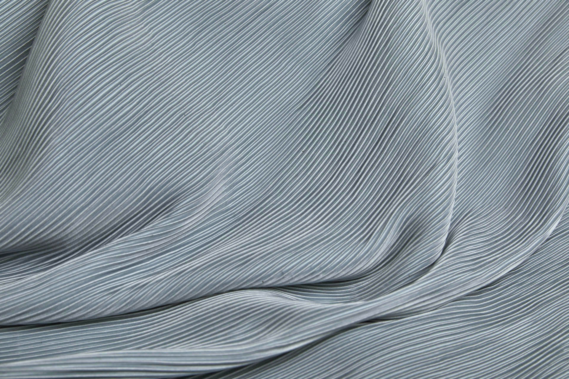 Pleated Fabric - Baby Blue - 0.85m Piece, image 4 of 9