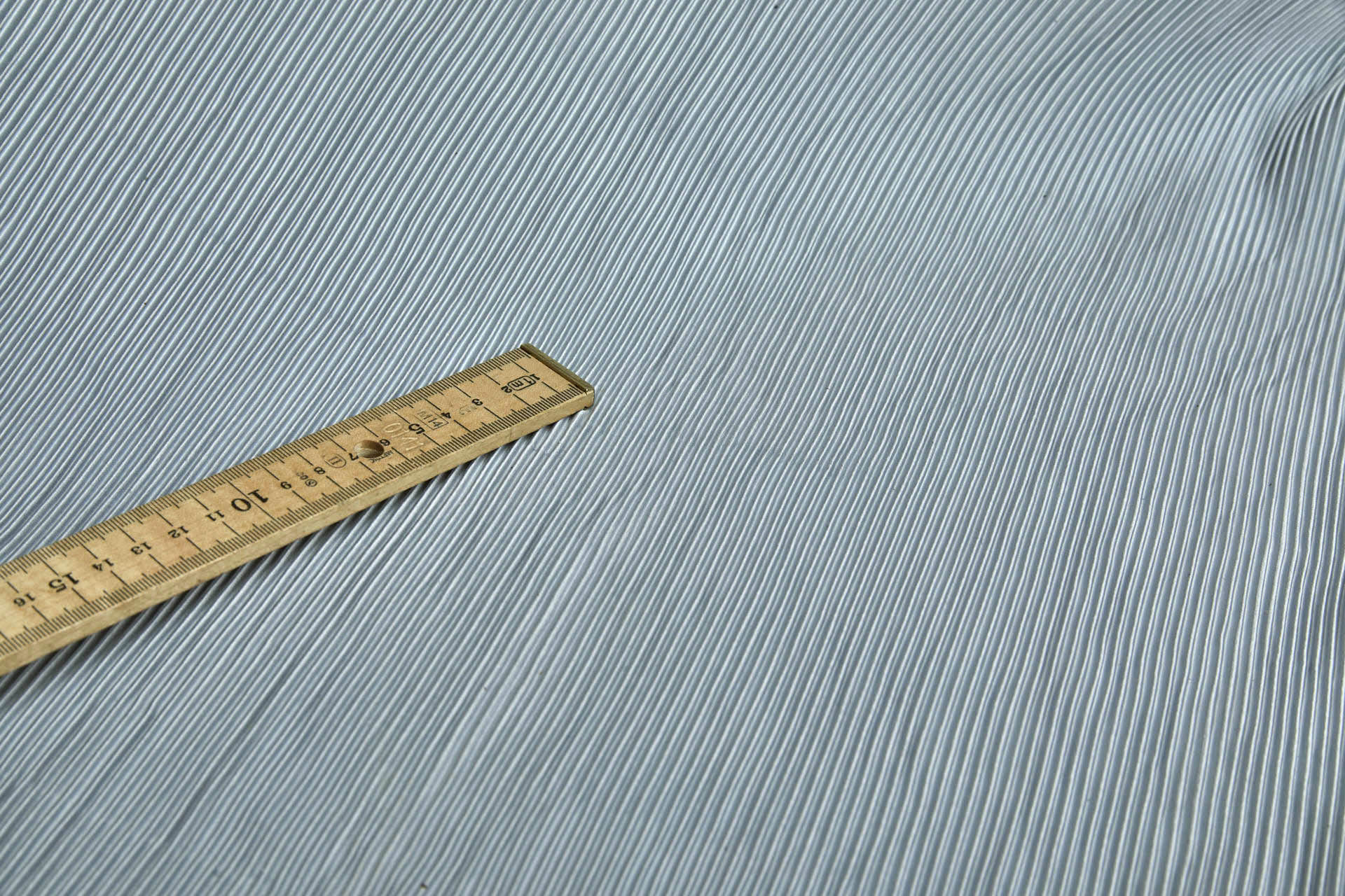 Pleated Fabric - Baby Blue - 0.85m Piece, image 3 of 9