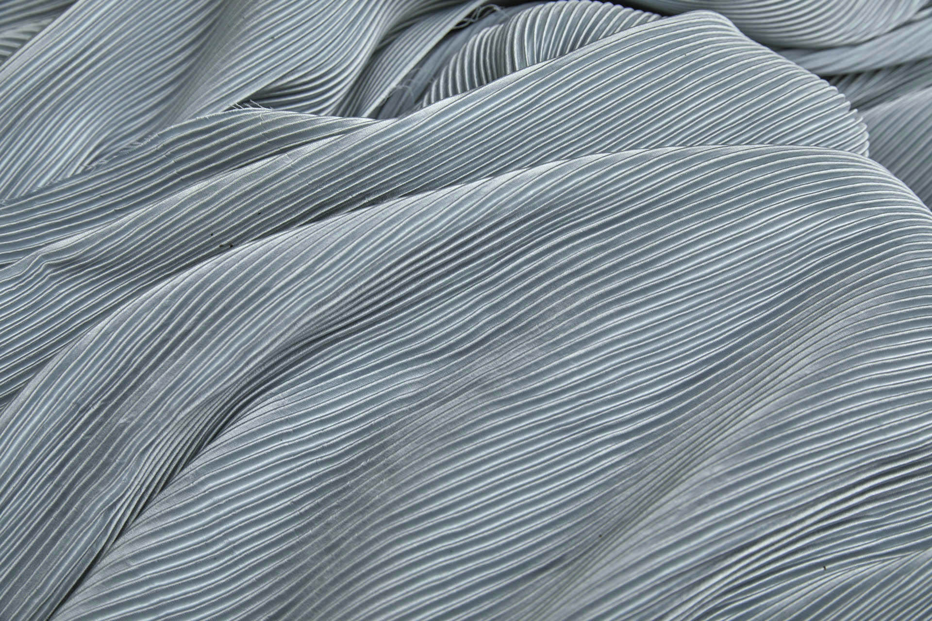 Pleated Fabric - Baby Blue, image 5 of 9