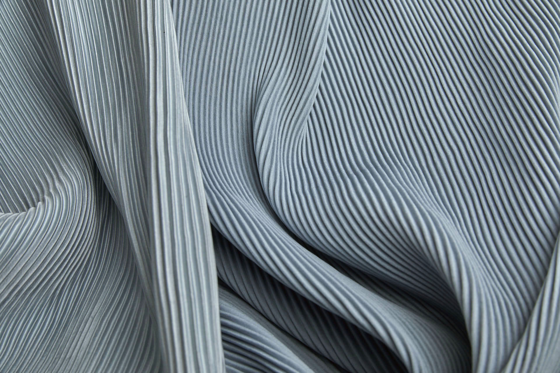 Pleated Fabric - Baby Blue - 0.85m Piece, image 8 of 9