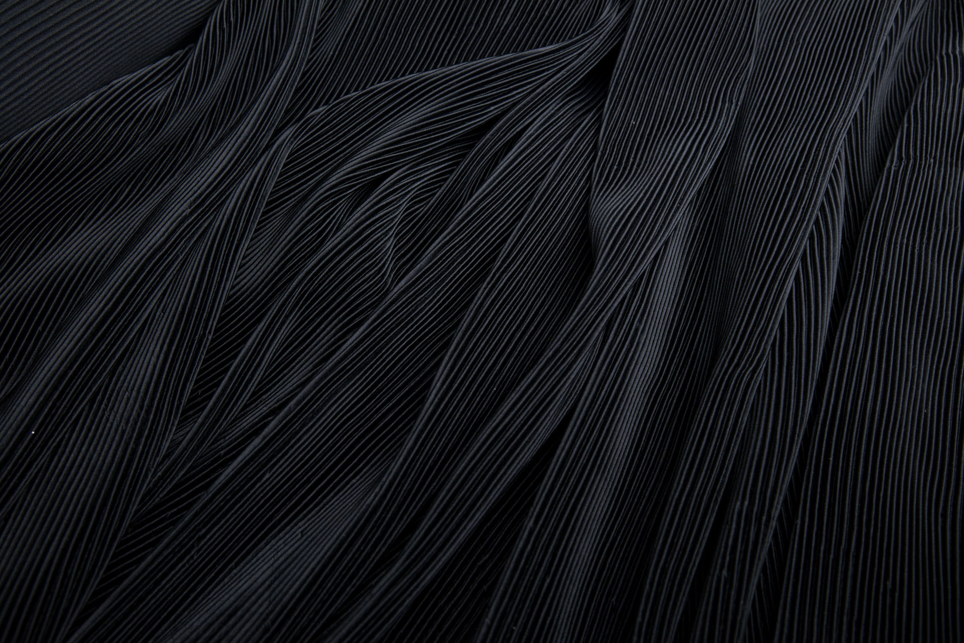 Pleated Fabric - Black, image 5 of 13