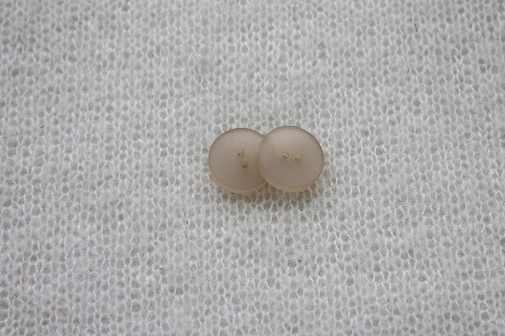 Semi-transparent Latte Resin Button - 1.9cm, image 3 of 4