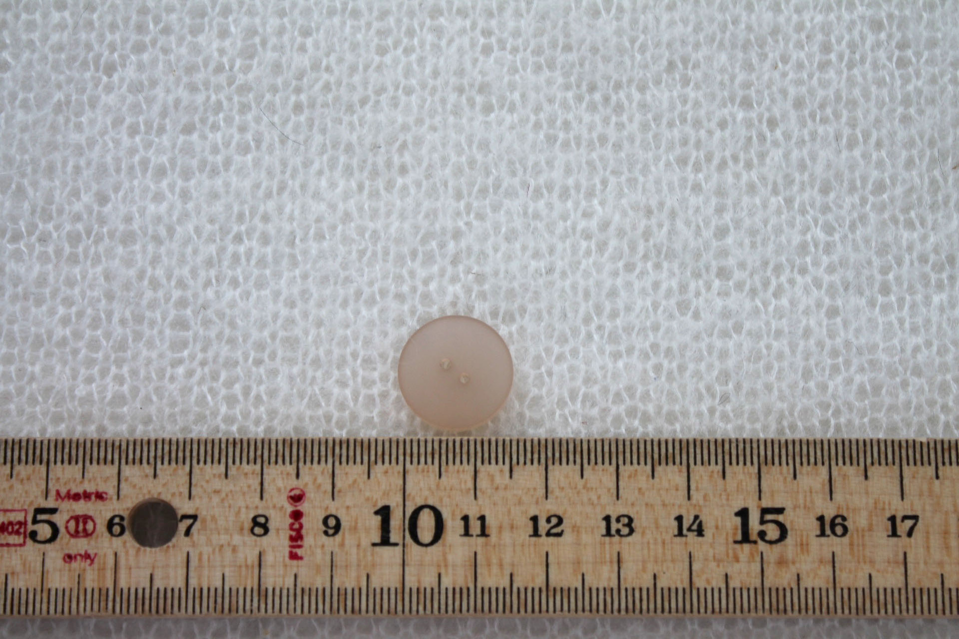 Semi-transparent Latte Resin Button - 1.6cm, image 4 of 4