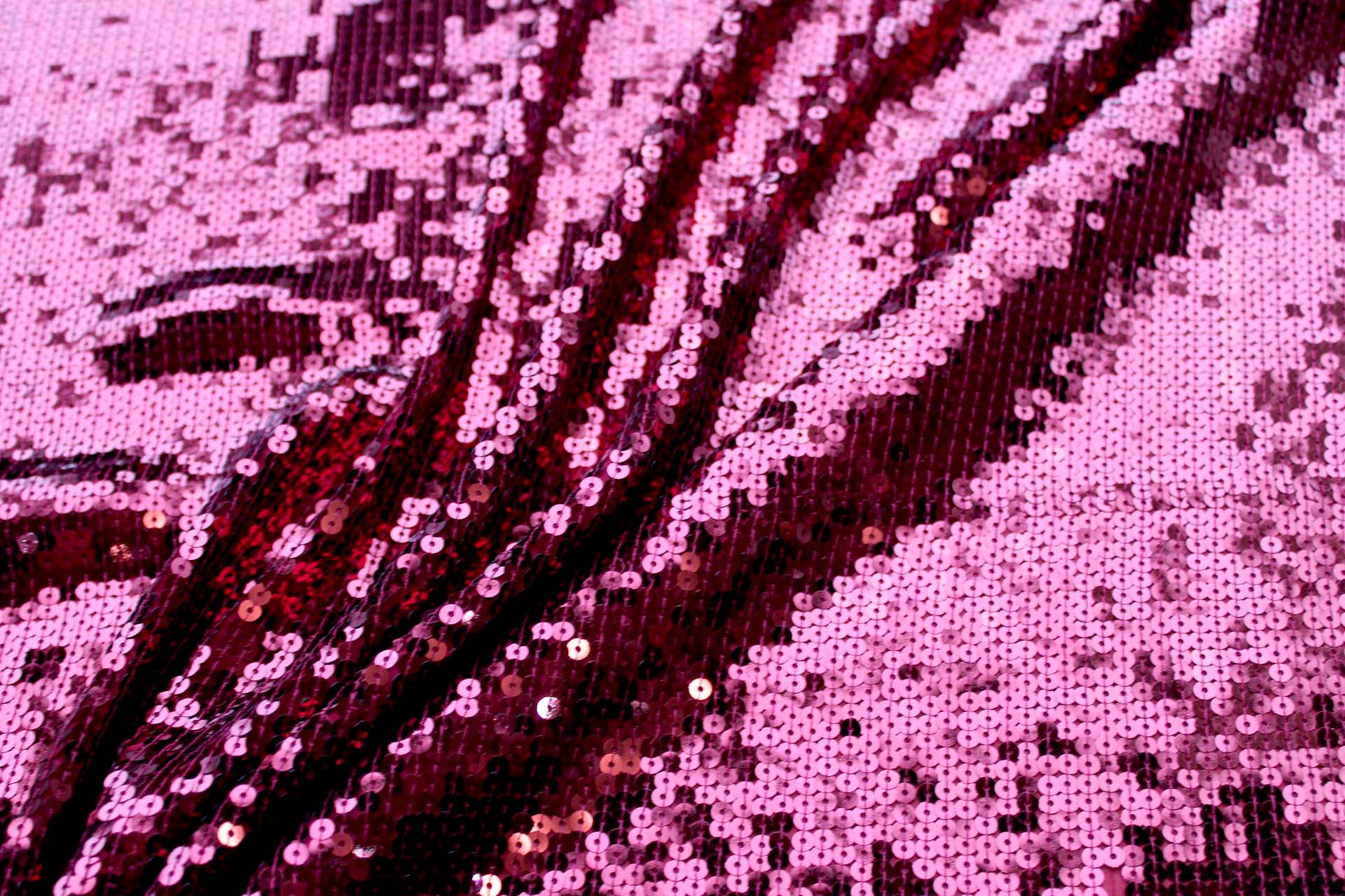 Sequin On Chiffon - Burgundy fabric, image 8 of 8