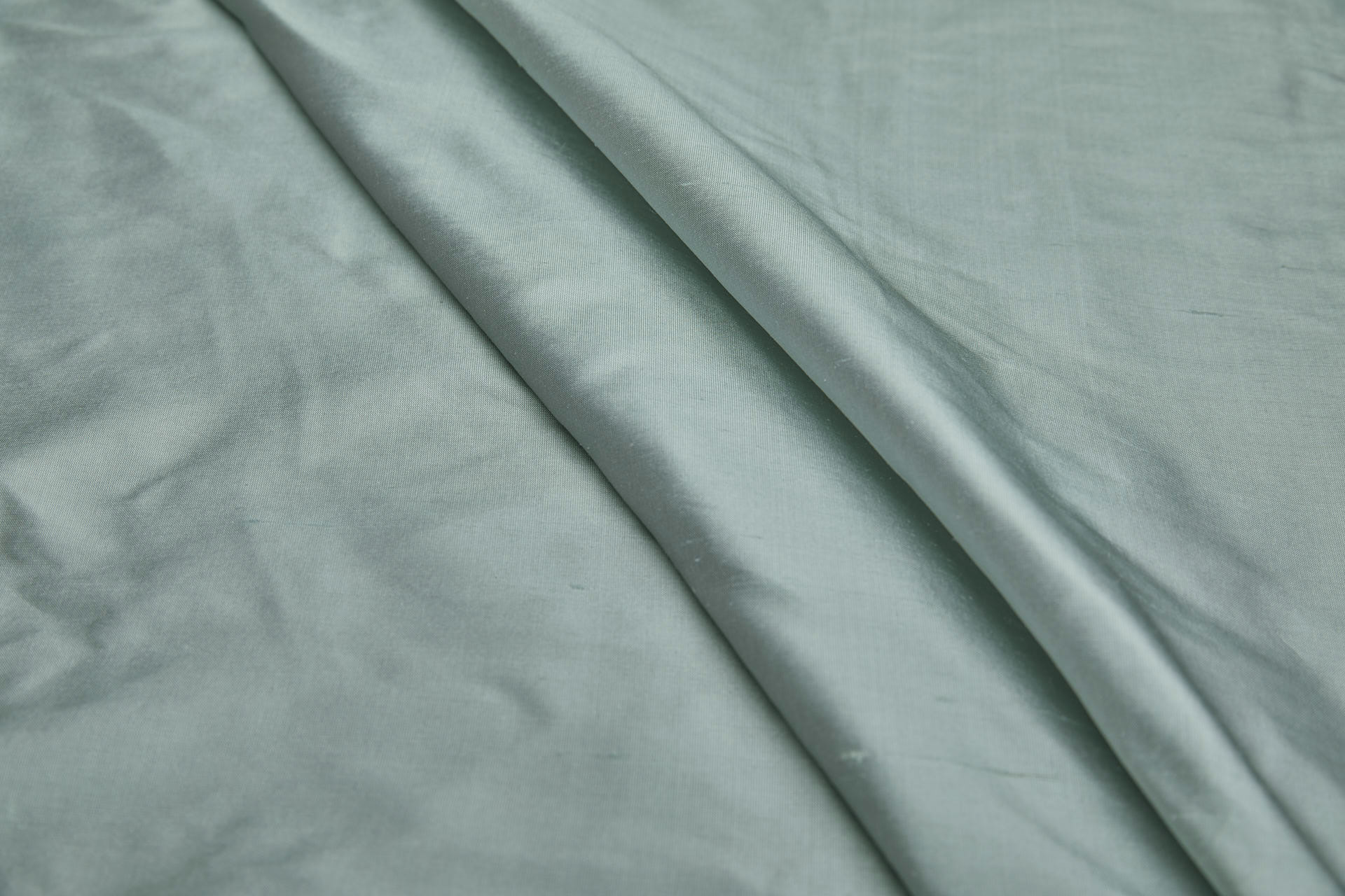 Silk Dupion - Sage Green shot Lilac fabric, image 8 of 8