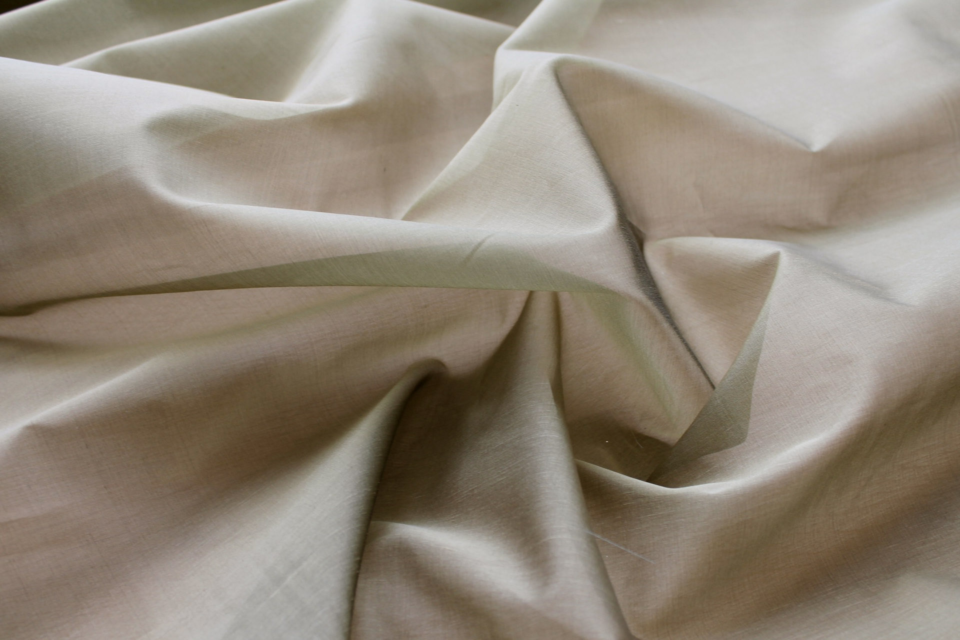 Silk Organza - Olive Shot Black fabric, image 2 of 6