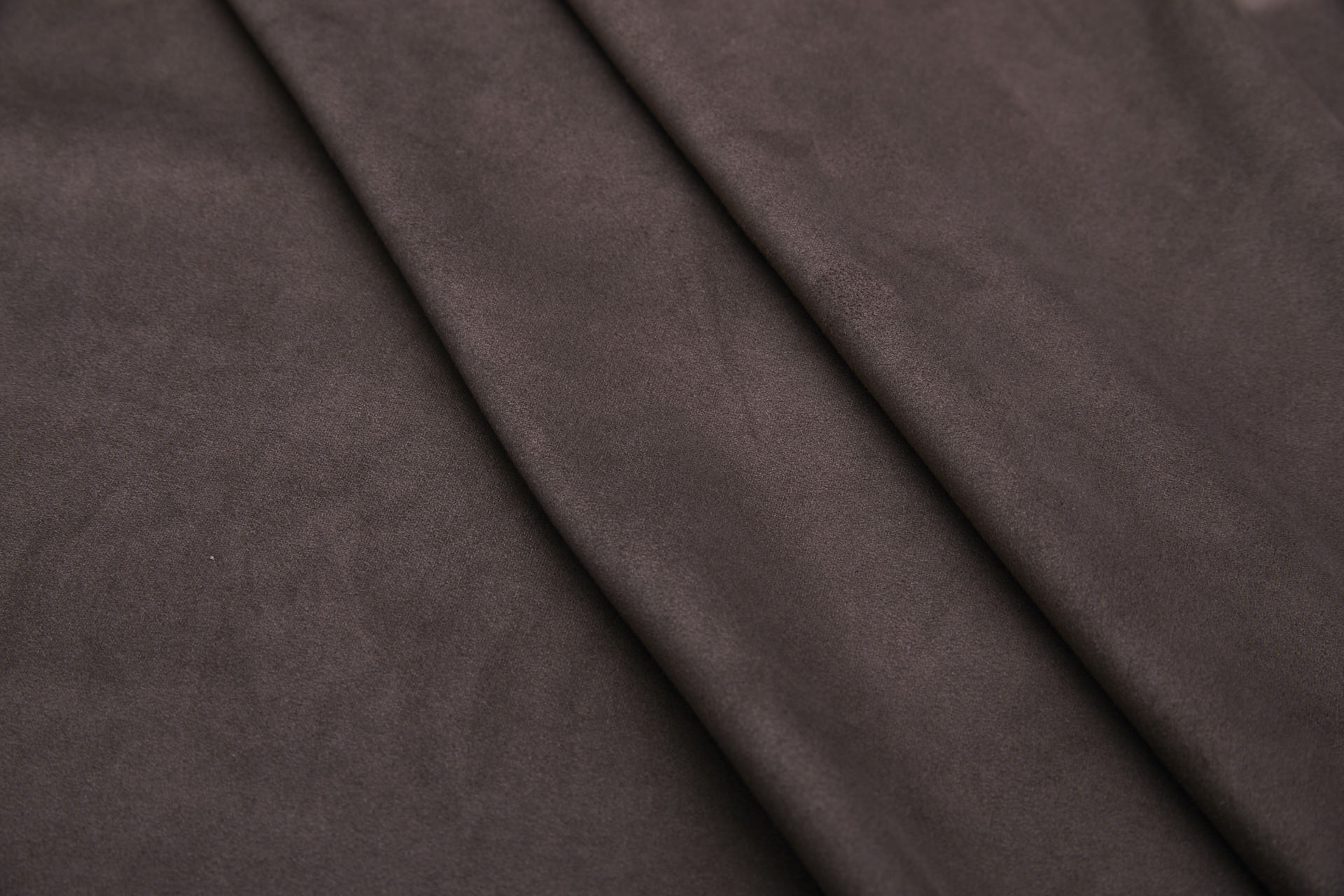 Soft Double Sided Stretch Suedette - Chocolate fabric, image 5 of 5