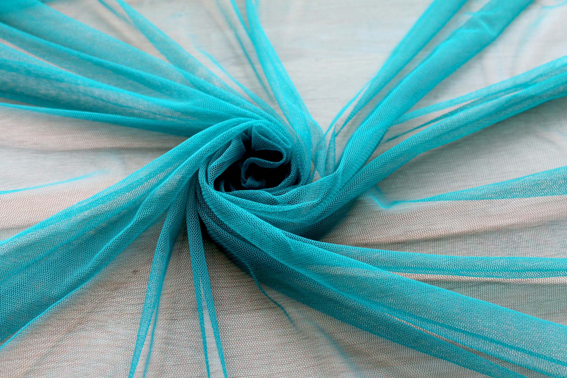 Soft Nylon Tulle - Peacock (was Jade) - T20 fabric