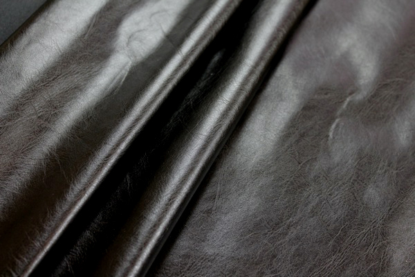 Soft Leatherette - Black fabric