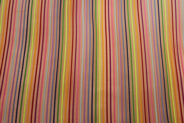 Rainbow Stripe Crin - Orange fabric, image 6 of 6