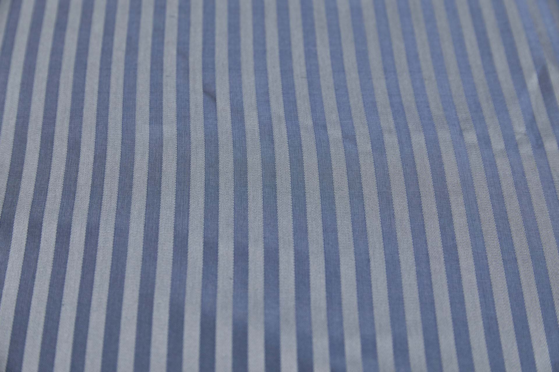 Woven Stripe Brocade - Light Blue fabric, image 2 of 7