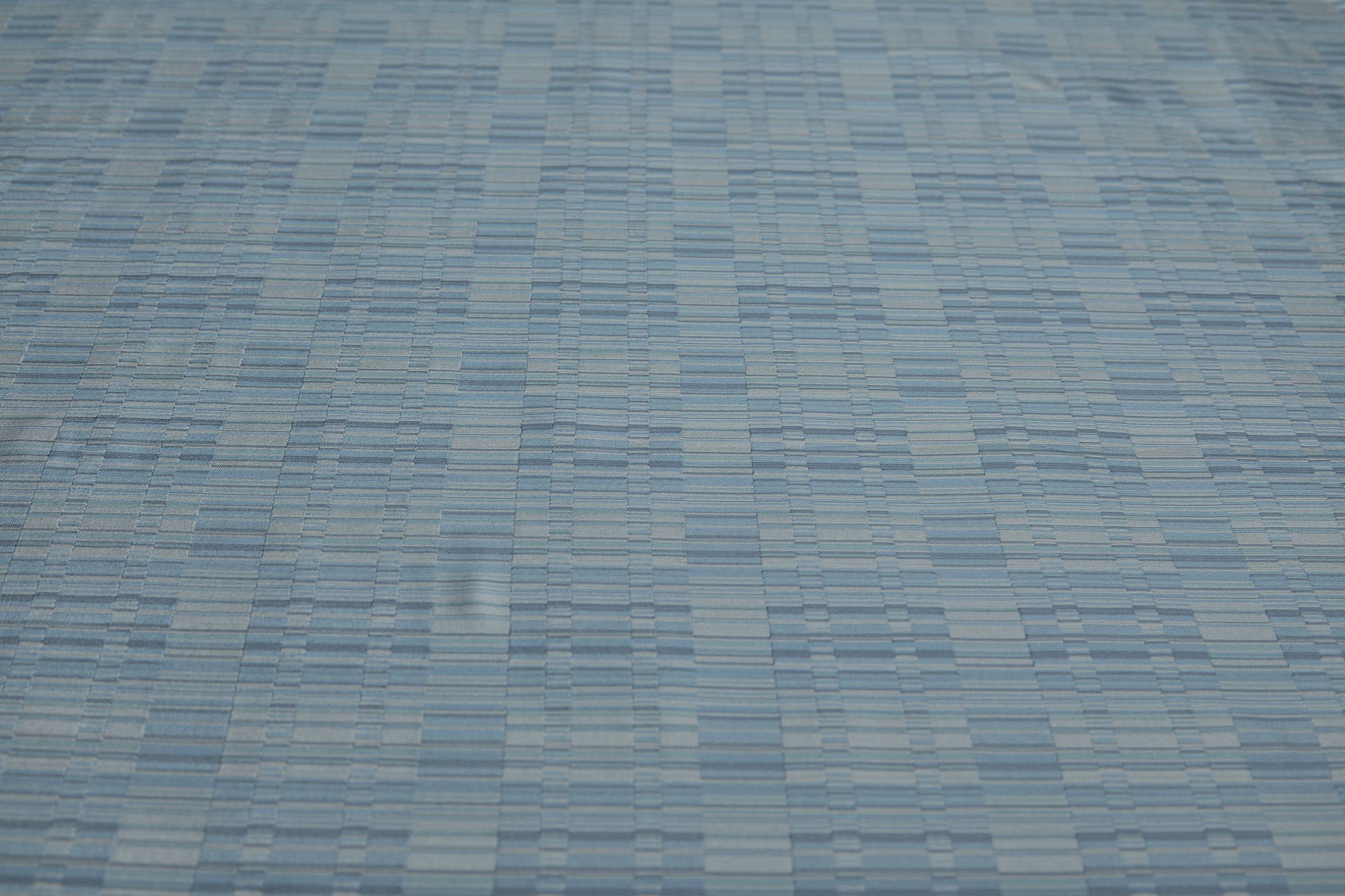 Reversible Stripe Brocade - Pale Grey, Mint and Pale Blue fabric, image 2 of 6
