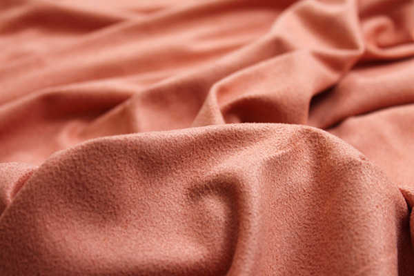 Soft Suedette - Apricot fabric