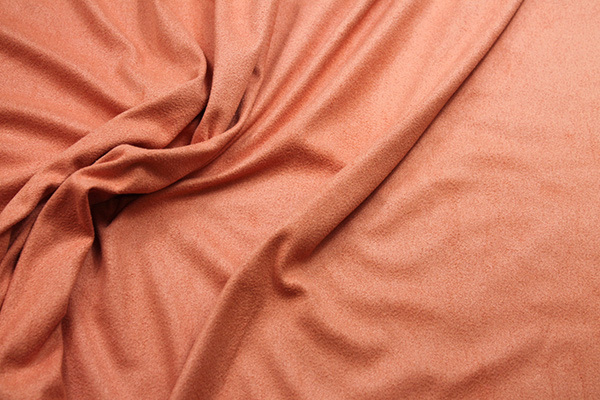 Soft Suedette - Apricot fabric, image 6 of 6