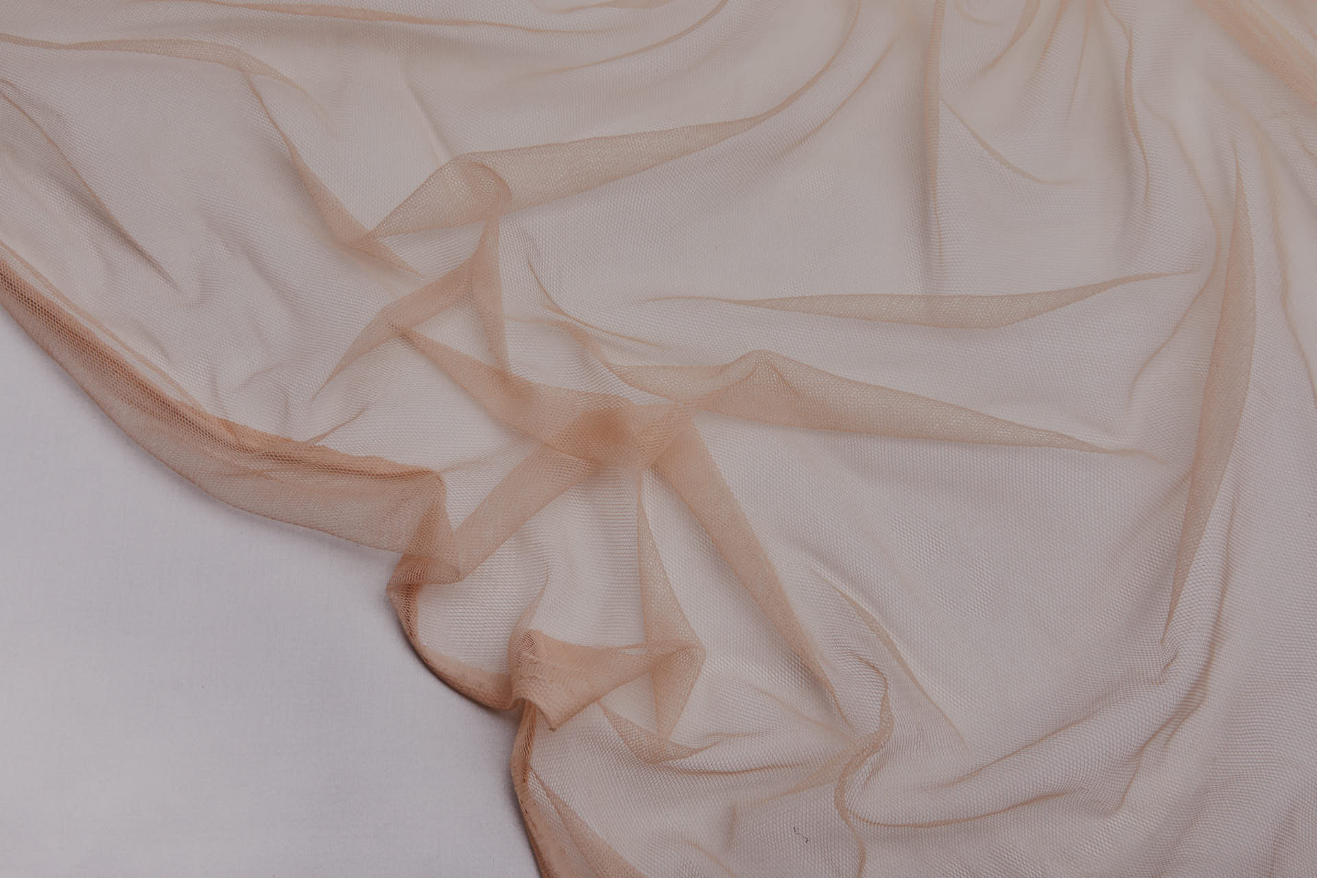 Soft Nylon Tulle - New Nude - T43 fabric, image 3 of 6