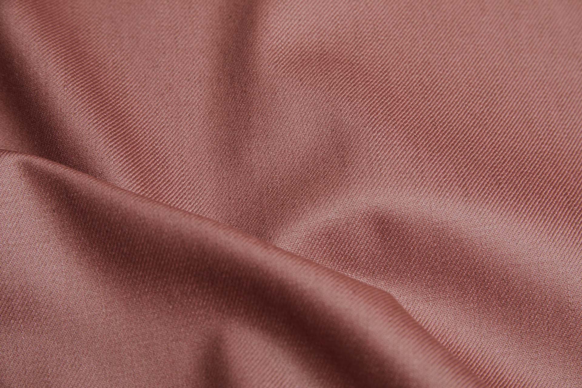 Glazed Italian Denim - Terracotta fabric, image 2 of 7