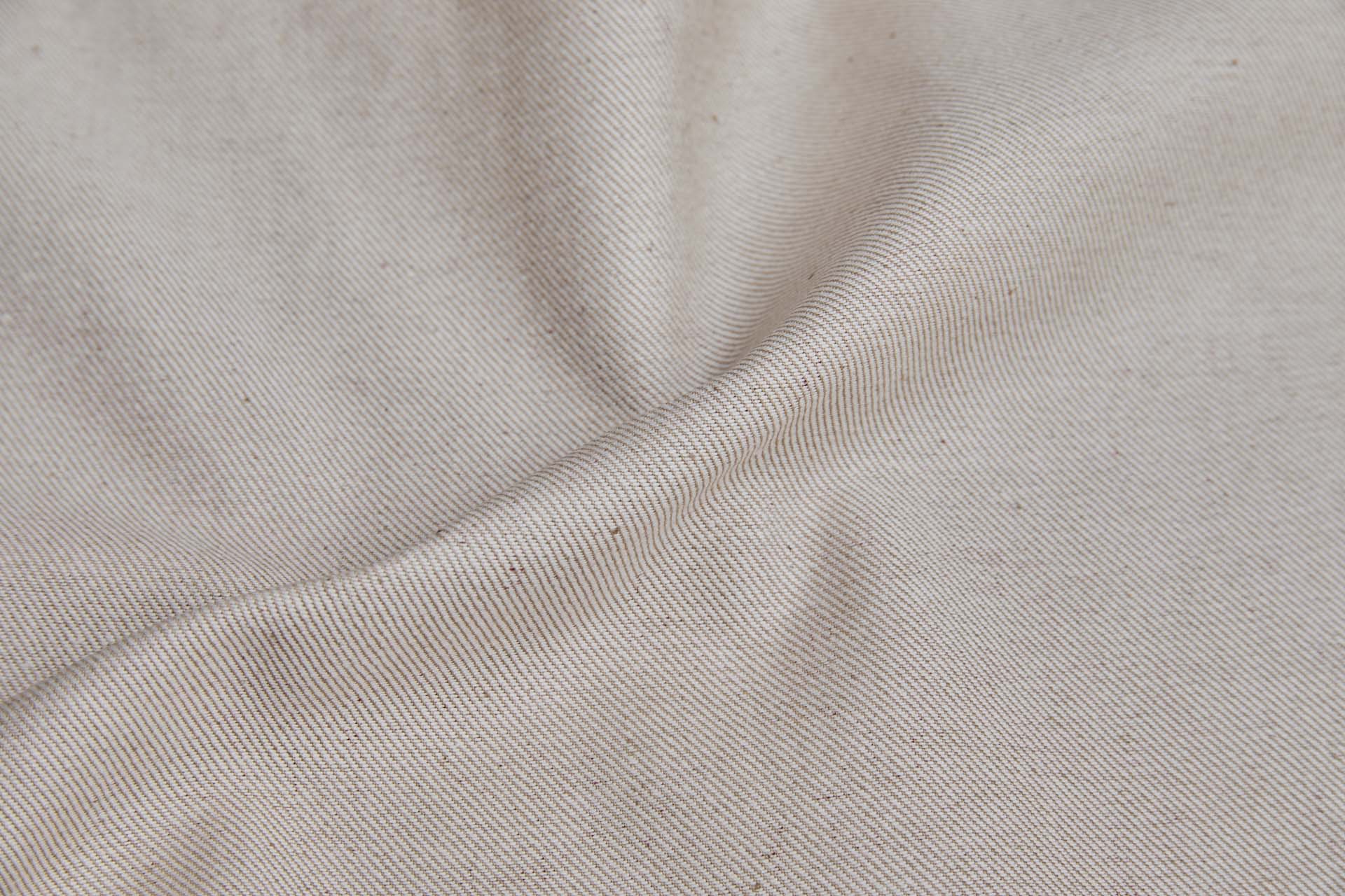 Glazed Italian Denim - Terracotta fabric, image 6 of 7