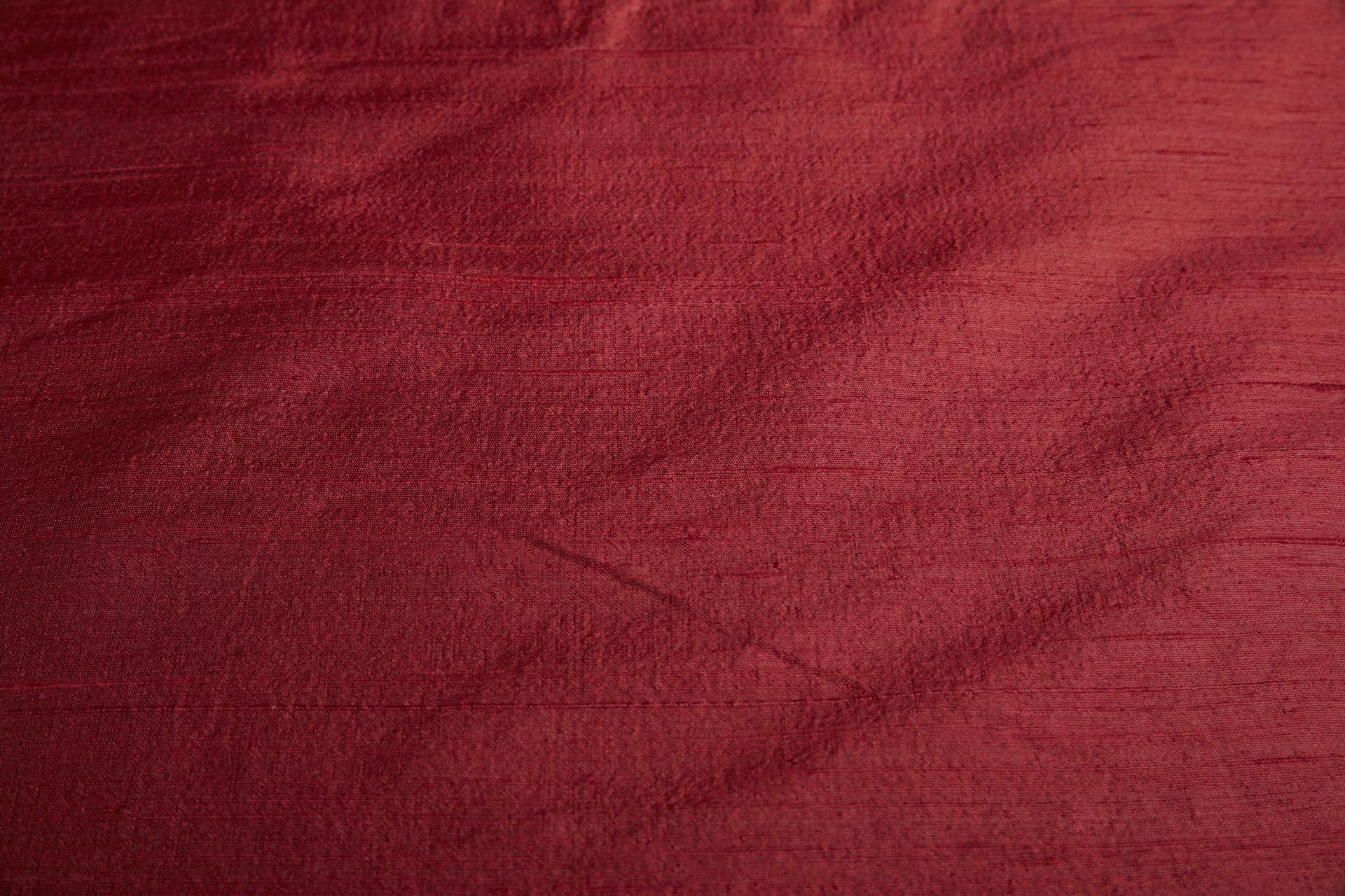 Textured Silk Dupion - Red fabric, image 2 of 4