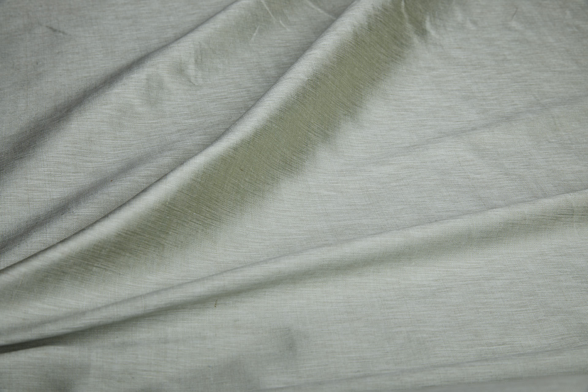 Three Tone Marl Silk Dupion - Sage fabric, image 2 of 7