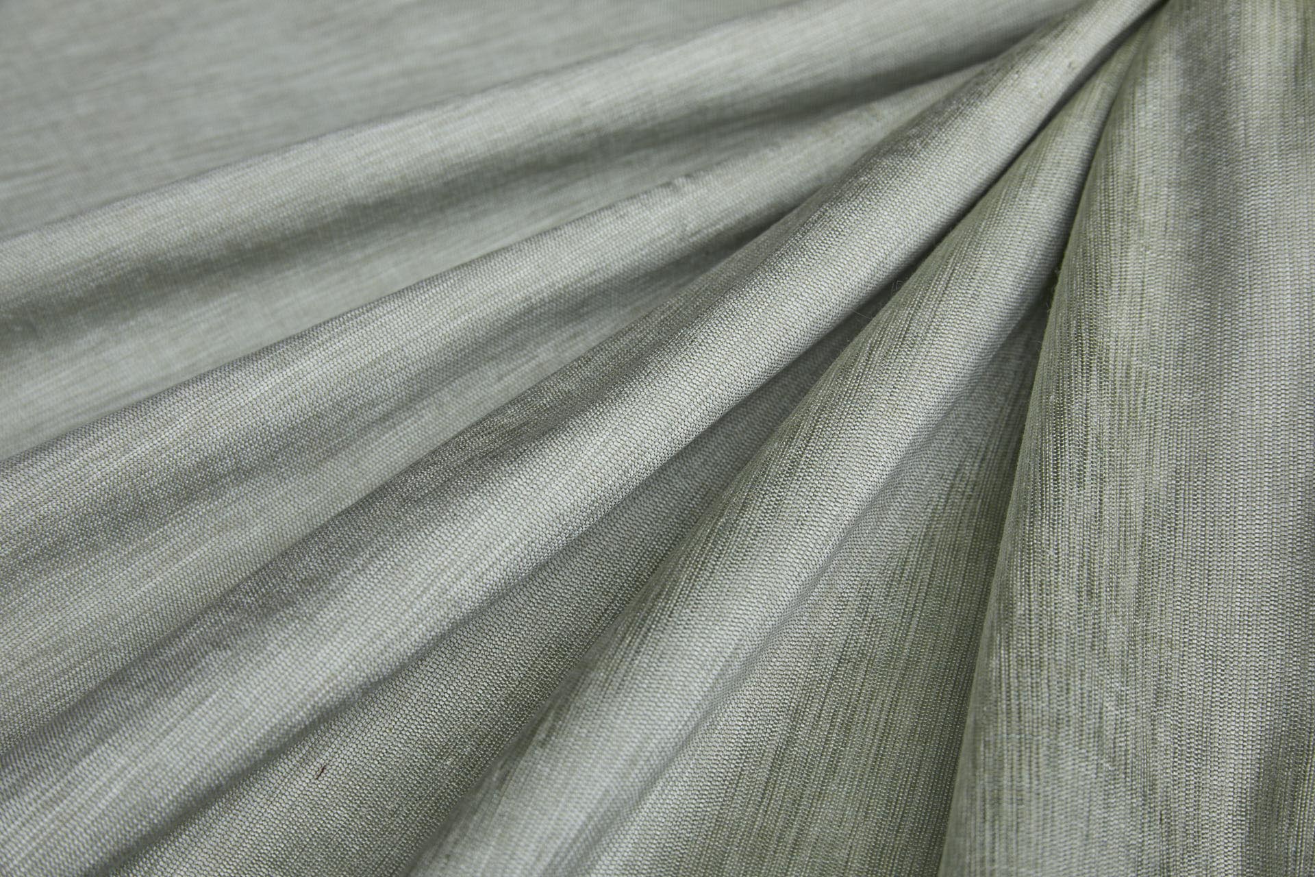 Three Tone Marl Silk Dupion - Sage fabric, image 5 of 7