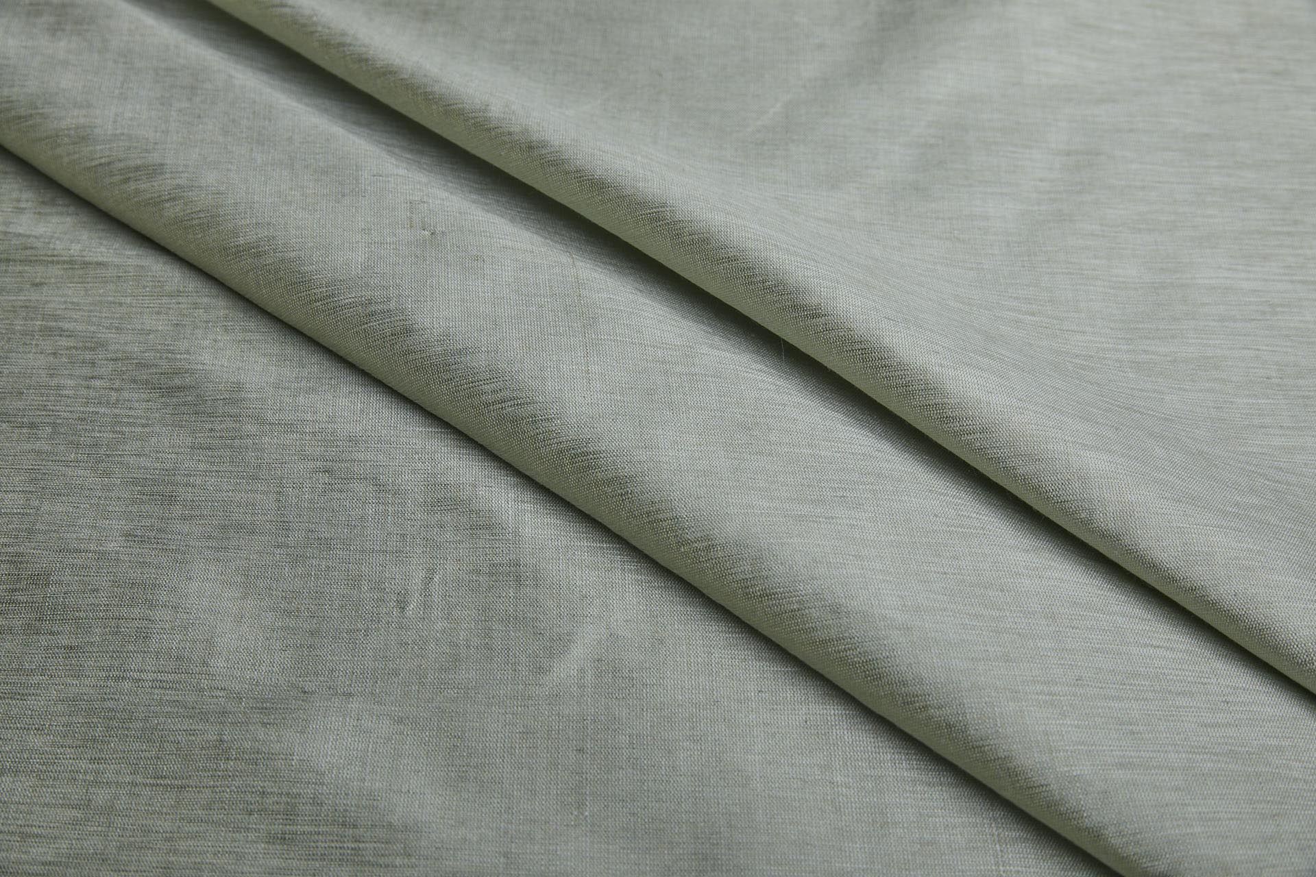 Three Tone Marl Silk Dupion - Sage fabric, image 7 of 7