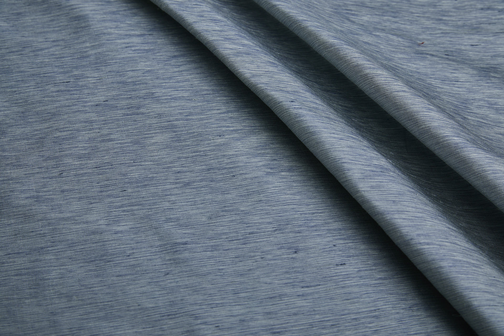 Three Tone Marl Silk Dupion - Cadet Blue fabric, image 5 of 7