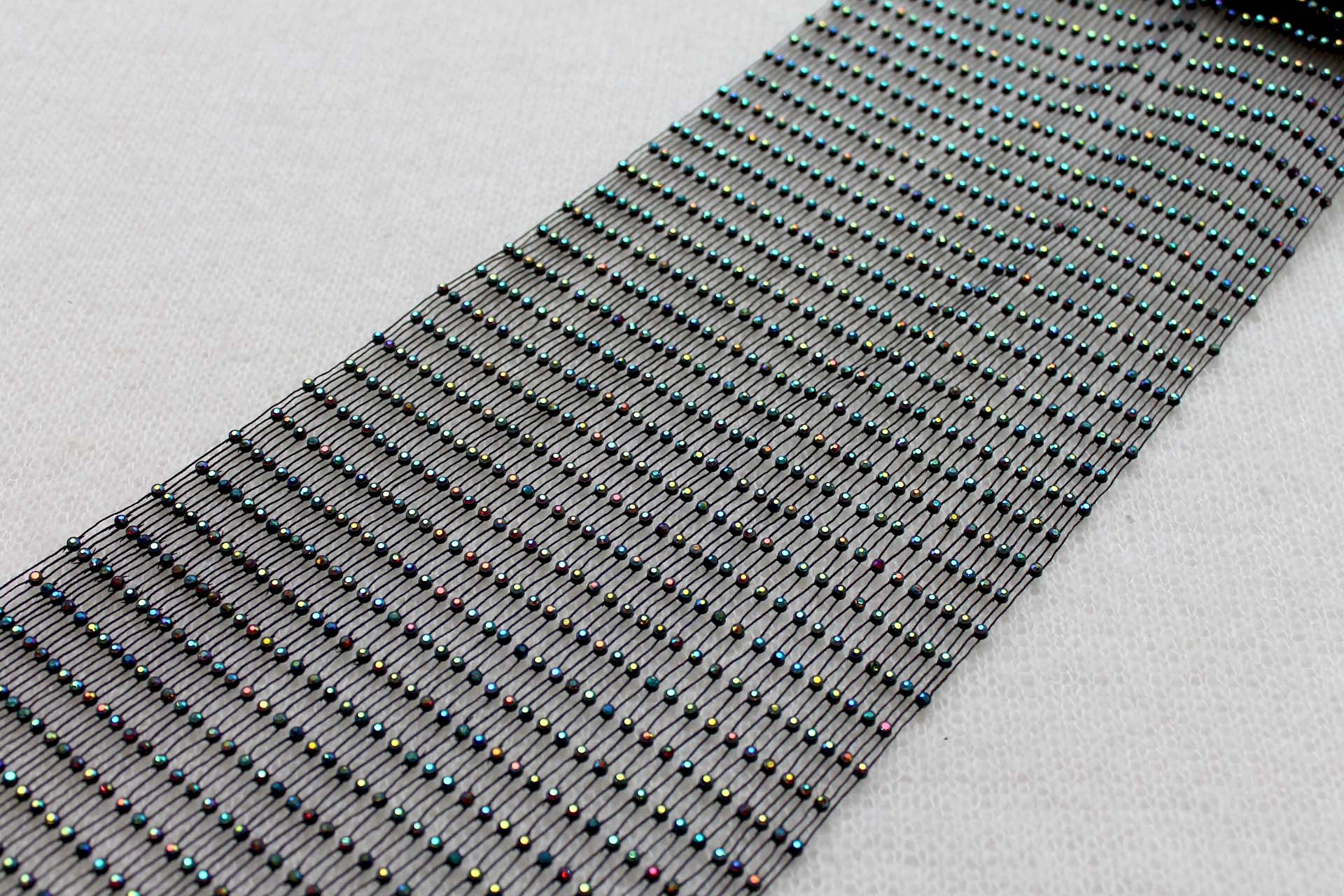Diamanté Net - Black / Multi trim, image 3 of 4