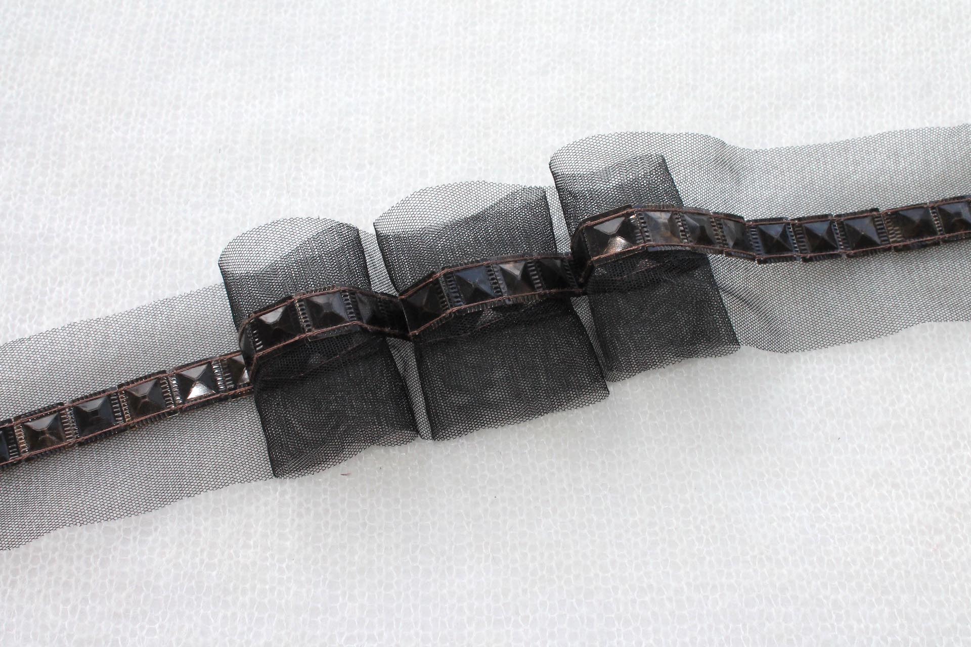 Stud Sequin Trim - Bronze - Single, image 3 of 3