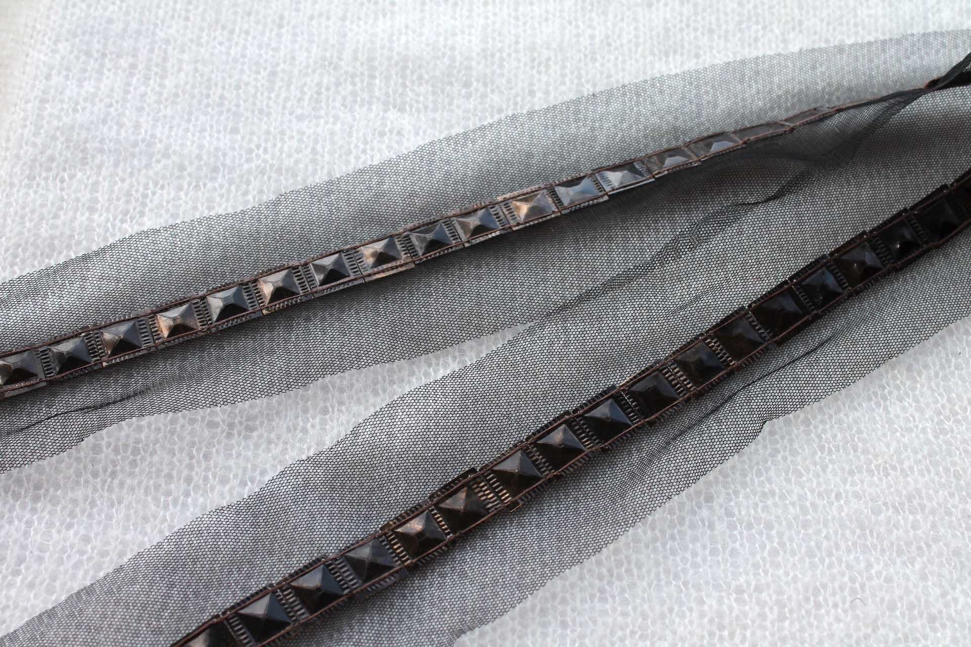 Stud Sequin Trim - Bronze - Single