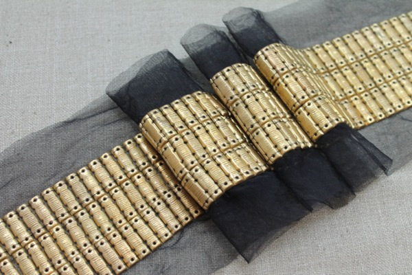 Metal Rectangle Trim - Wide Gold, image 5 of 5