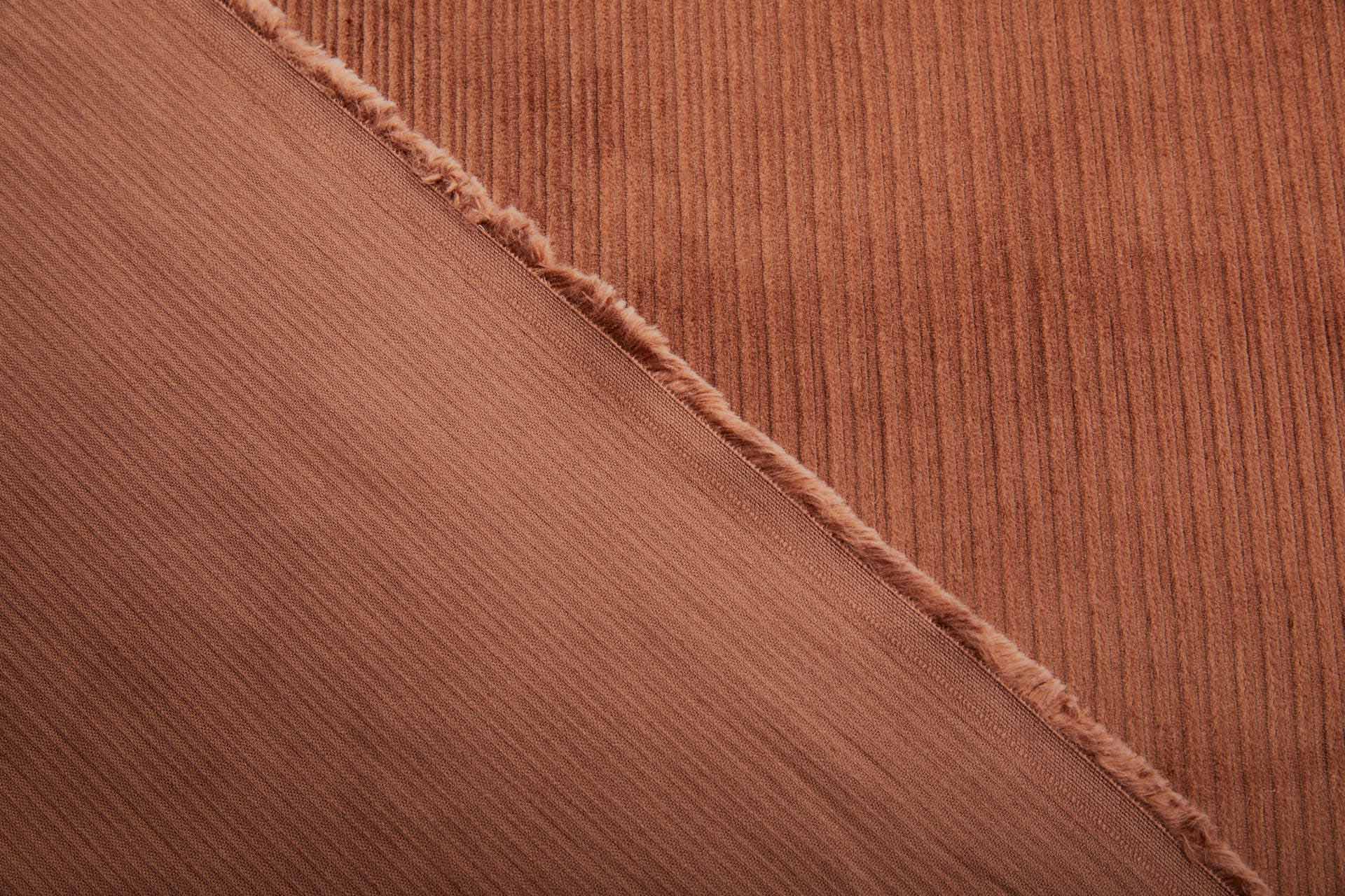 Wide Rib Stretch Corduroy - Red Fox fabric, image 3 of 7